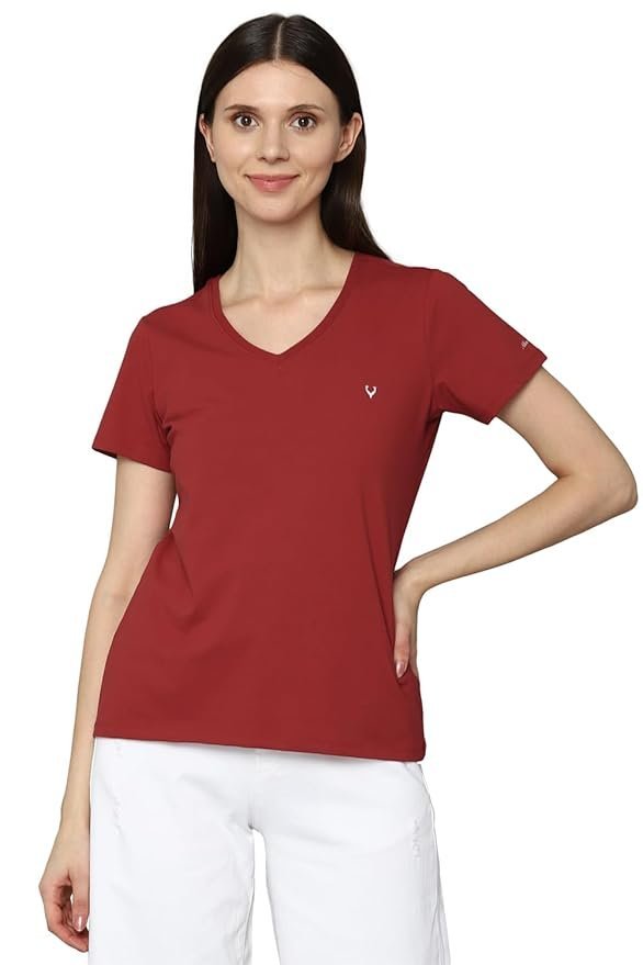 Women's 100% Polyester Regular Fit T-Shirt