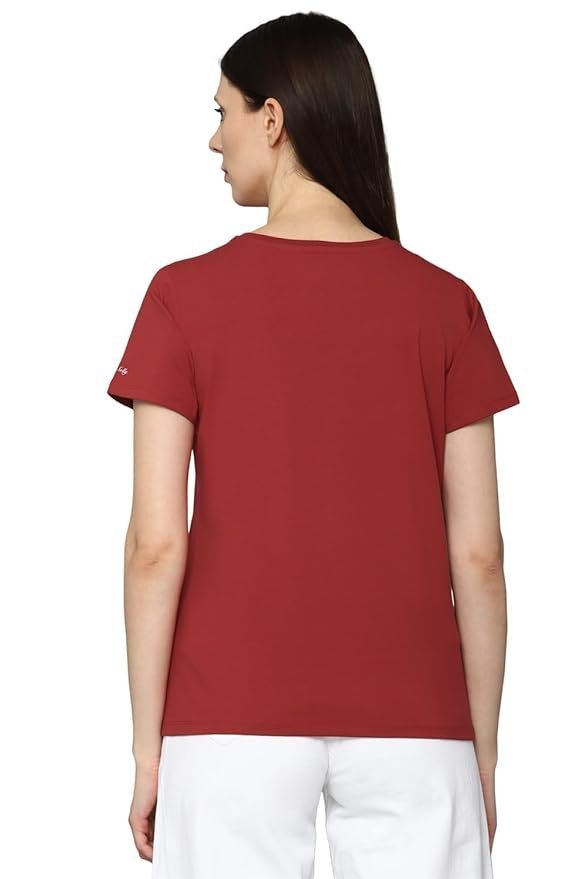 Women's 100% Polyester Regular Fit T-Shirt - Image 4