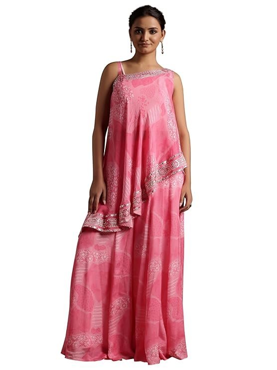 Women's Silk Blend Regular Co-Ords Set