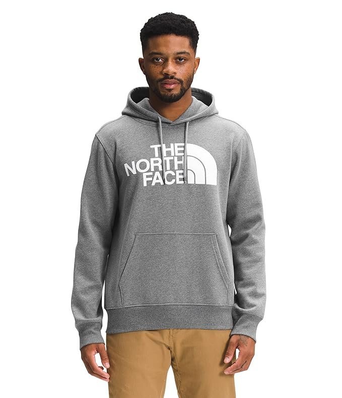 Men's Half Dome Pullover Hoodie, TNF Medium Grey Heather/TNF White