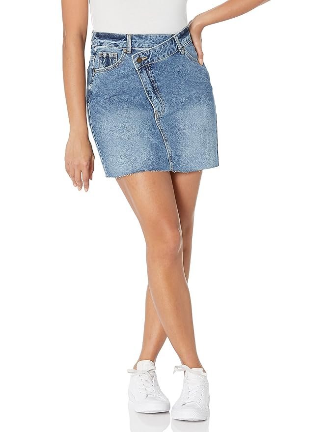 Women's Woman Denim Skirt Short