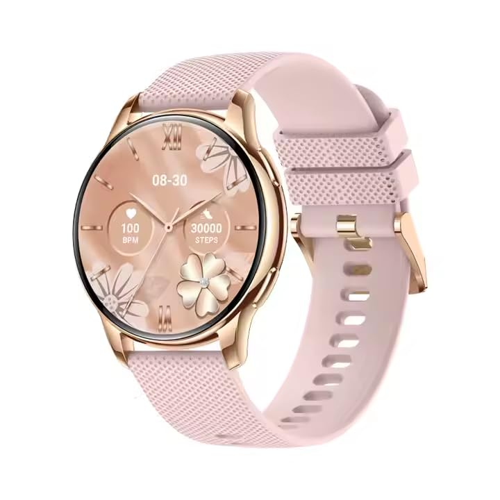 Innovations SH:Y11 Ladies Slim (10mm) and Stylish Smartwatch 1.32" AMOLED Display, Heart Rate, Blood Oxygen and Blood Pressure Tracker, IP68 Waterproof with 100+ Comprehensive Sports Tracking