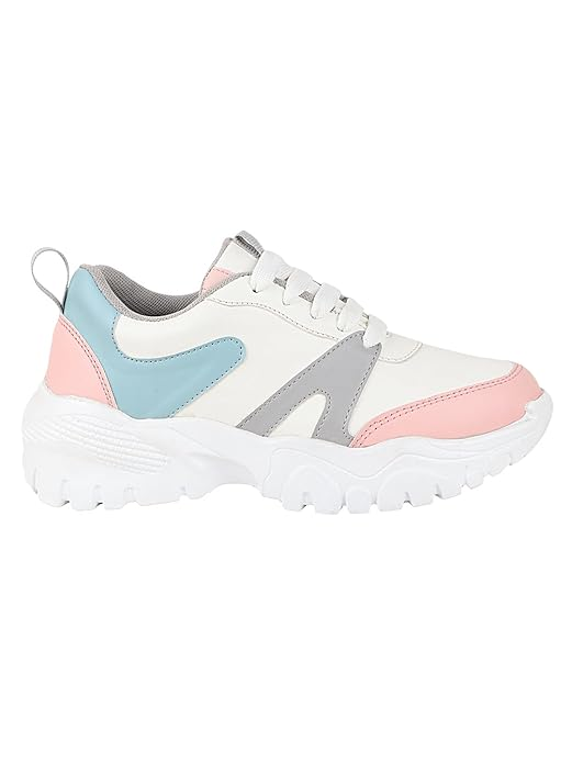 Women's Casual Walking Sneakers || Comfortable Lightweight Lace Comfy Travel & College - Image 5