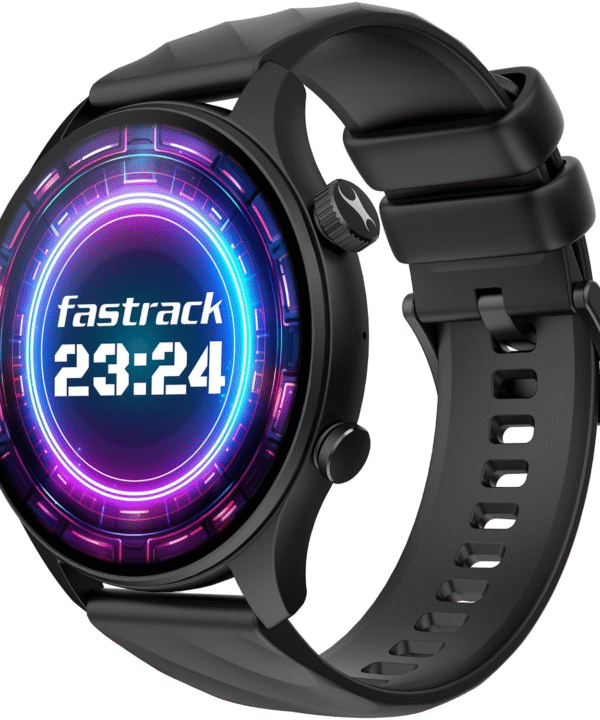 Pro Smart Watch|1.43" AMOLED Display with 466 x 466 Pixel Resolution | Functional Crown| SingleSync BT Calling|100+ Sports Modes & Watchfaces|AI Voice Assistant|in-Built Games