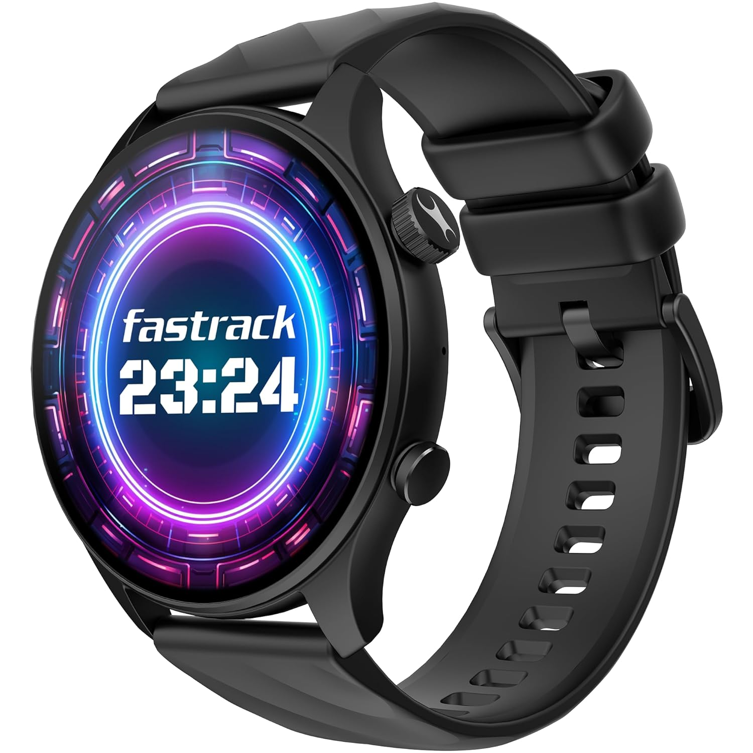 Pro Smart Watch|1.43" AMOLED Display with 466 x 466 Pixel Resolution | Functional Crown| SingleSync BT Calling|100+ Sports Modes & Watchfaces|AI Voice Assistant|in-Built Games