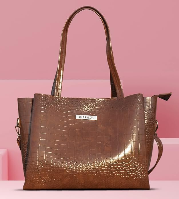 Large Capacity Croco Pattern Tote Bags For Womens Big Purses And Handbags Ladies Big Shoulder Bag - Image 6