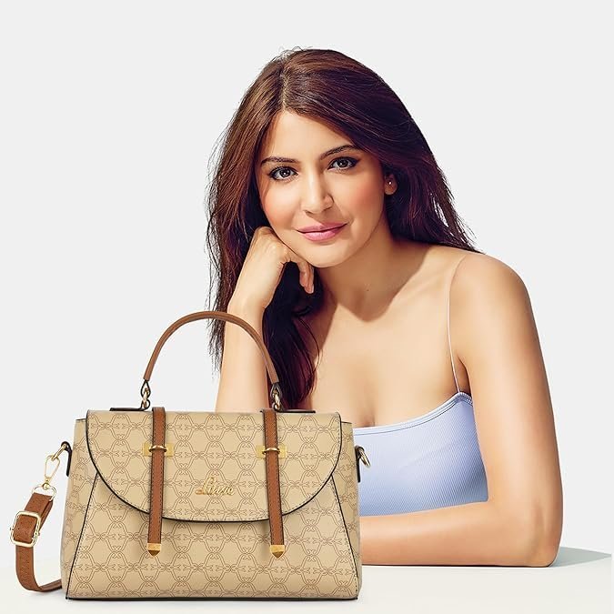 Women's Mono Beech Flap Satchel Bag for Women | Satchel Handbag for Work | Ladies purse | Stylish Shoulder Bag | Gift for Women - Image 3