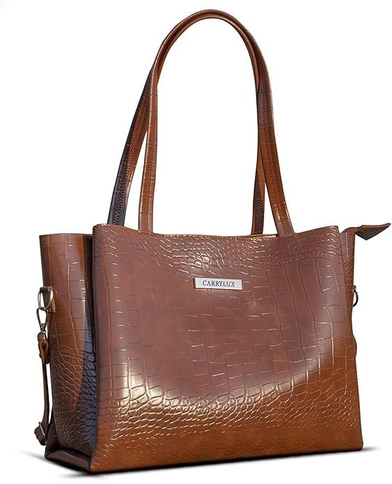 Large Capacity Croco Pattern Tote Bags For Womens Big Purses And Handbags Ladies Big Shoulder Bag