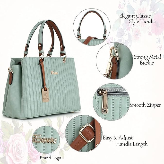 Women's Striped Line Handbag for Women| Ladies purse | Stylish Shoulder Bag | Gift for Women - Image 2