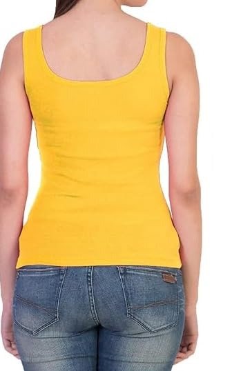 Black/Grey Inner Tank Top Vest Top Camisole Sando Spaghetti Inner Wear Camis for Women, Girls - Image 3
