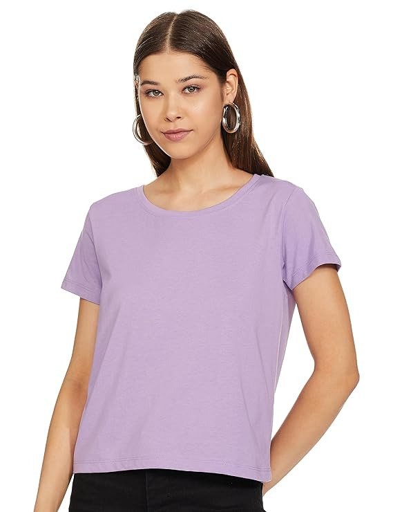 Women Solid T-Shirt